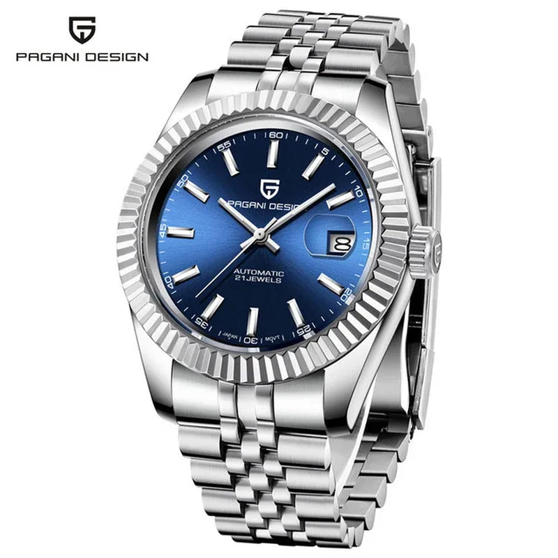 Mechanical Watch Men Wrist Automatic Watches Men Waterproof Black Full-Steel Watch Clock Montre Homme Newwatch
