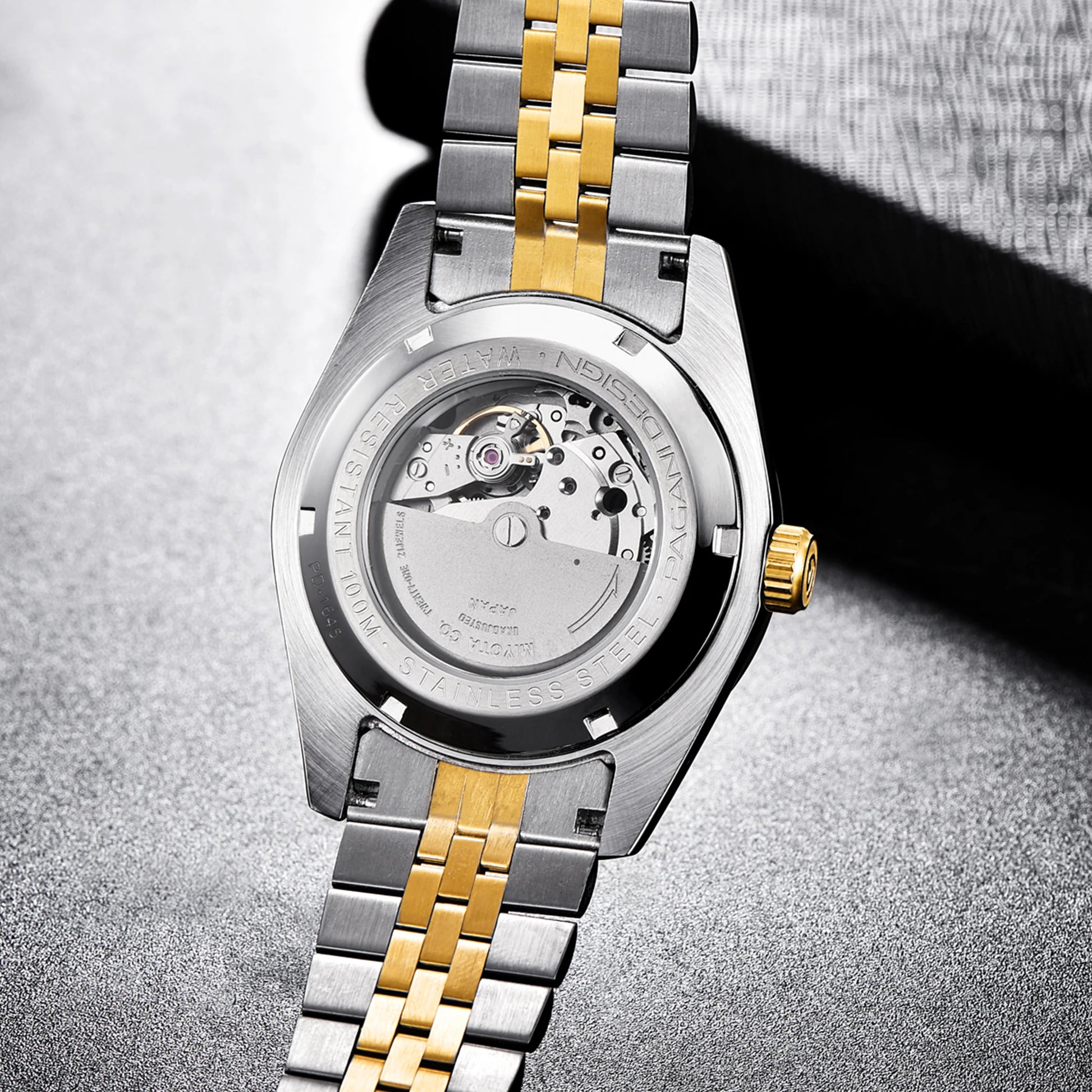 Mechanical Watch Men Wrist Automatic Watches Men Waterproof Black Full-Steel Watch Clock Montre Homme Newwatch